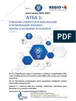 Prioritatea 1:: O Regiune Competitivă Prin Inovare Și Întreprinderi Dinamice Pentru O Economie Inteligentă