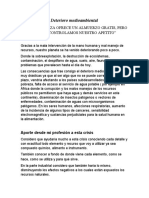 Deterioro medioambiental y soluciones desde la industria alimentaria