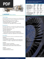 LM6000 Gas Turbine Performance Ratings | PDF | Gas Turbine | N Ox