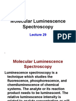 Molecular Luminescence Spectros