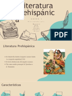 Literatura Prehispánic A: Grupo 1