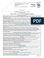 Plano de aula de português e matemática para 5o ano