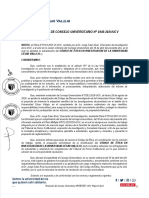 RCUN°0340-2021-UCV Aprueba Código de Ética