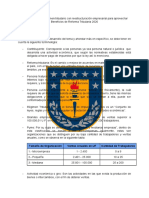 Tamaño de Organización Ventas Anuales en UF Cantidad de Trabajadores