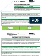 Formato de Informe de Avance en El Aprendizaje Mensual - 2 A 3 Años