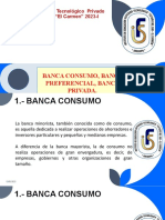 Banca Consumo Banca Preferencial, Banca Privada