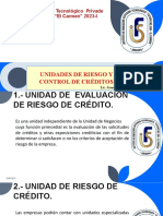 Unidades de Riesgo y Control de Créditos