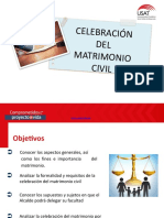 MATRIMONIO, ELEMENTOS, REQUISITOS, COMUNITARIO, REPRESENTACIÓN