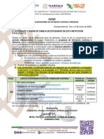 Aviso Curso Intersemestral 4a - 2023-1