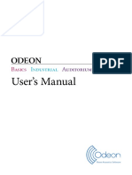 Odeon: User's Manual