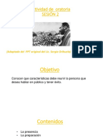 Características de Un Buen Orador