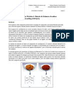 Reporte de Laboratorio. Práctica 1: Síntesis de Isómeros de Enlace (Co (NH) (NO) ) CL y (Co (NH) (ONO) ) CL