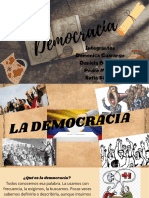 Democra Cia: Integrantes Domenica Guarango Daniela Banegas Pedro Muñoz Sofía Sinchi