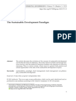 The Sustainable Development Paradigm: Geomatics and Environmental Engineering - Volume 17 - Number 1 - 2023