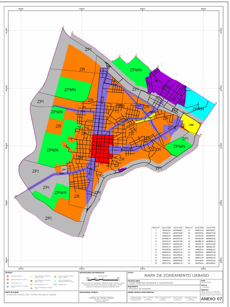 PDMIS-07-ZONEAMENTO URBANO | PDF