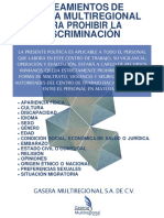 Lineamientos anti-discriminación Gaseramulti