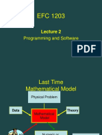 Programming and Software