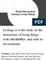 Benefecial Interaction Between Living Organisms