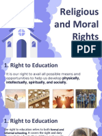 Religious and Moral Right