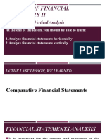 Horizontal and Vertical Analysis 7