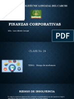 Finanzas Corporativas: Universidad Politécnica Estatal Del Carchi