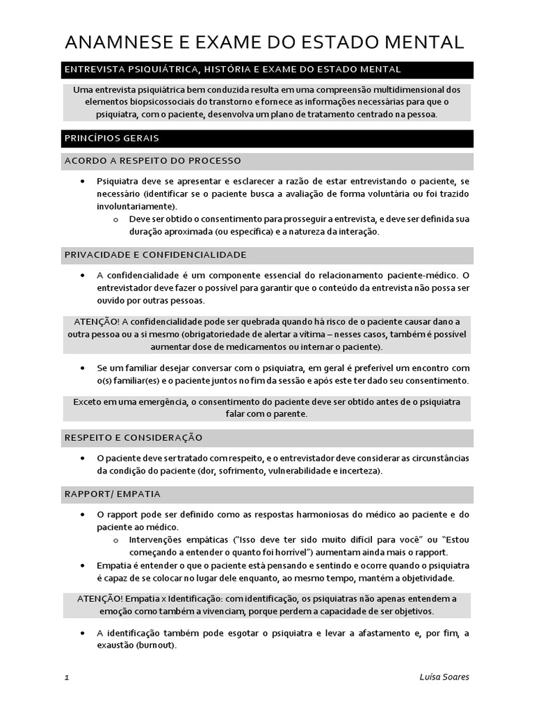 PDF) DISCUSSÃO 1 - ANAMNESE E EXAME FÍSICO
