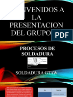 GTAW-Proceso de soldadura por arco con electrodo de tungsteno y gas de protección