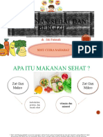Makanan Sehat Dan Bergizi: Dr. Siti Fatimah