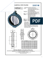 Valvula Mariposa Tipo Wafer Bridadas: Metalurgica Guadalupe S.R.L