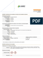 Hoja de Seguridad Amc Water Treatment