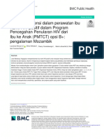 Mengukur Retensi Dalam Perawatan Ibu Hamil HIV-positif Dalam Program Pencegahan Penularan HIV Dari Ibu Ke Anak (PMTCT) Opsi B+: Pengalaman Mozambik