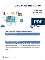 Trabajo Final Del Curso: PGDT-430 Diseño Web