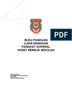 Panduan Ujian Kenaikan Pangkat KOPERAL KRS Ubah Suai Sama Gagah