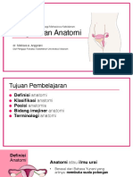 Pengenalan Anatomi: Seri Pembelajaran Anatomi Bagi Mahasiswa Kebidanan