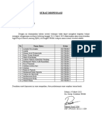 Surat Dispensasi: No Nama Siswa Kelas Ket