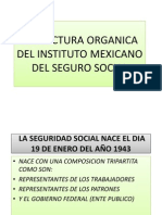 Estructura Organica Del Instituto Mexicano Del Seguro Social El Bueno