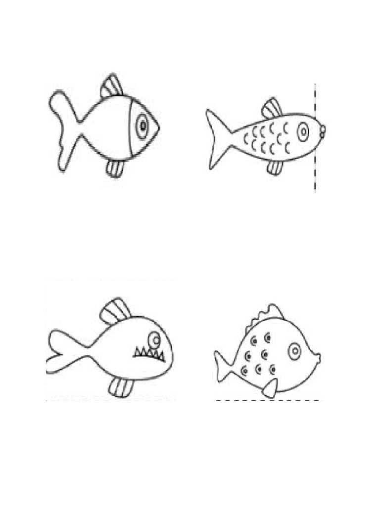 Gunting Dan Tampal Gambar Ikan | PDF