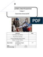 RESUMEN de Inspecciones Internas de SST