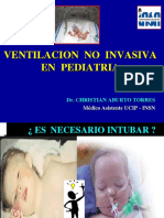 VENTILACION NO INVASIVA - Dr. CHRISTIAN ABURTO TORRES