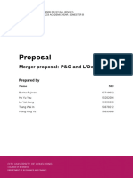 Group 15 Merger Proposal