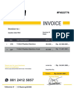 Invoice To:: Laseko Idul Fitri