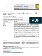 Risk Factors For Recurrence After Anal Fistula Surgery A Meta Analysis