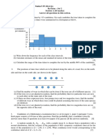 Johor Sultanibrahimjb Mathst P3 2014 Qa Revision - Set 2 Section A (45 Marks) Answer All Questions in This Section