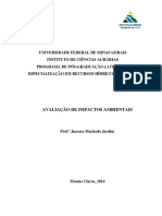 Apostila - Avaliação de Impactos Ambientais-POS ICA-Aglutinada