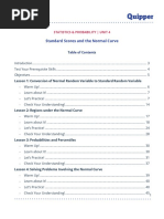 Standard Scores and The Normal Curve: Study Guide