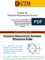 Chapter 2b: Electrical Measurement Quantity