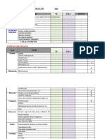 Presupuesto Familiar: Total Ingresos