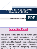 1. Sistem Tata Surya dan Ruang Angkasa