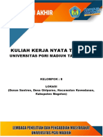 Kuliah Kerja Nyata Tematik: Universitas Pgri Madiun Tahun 2023