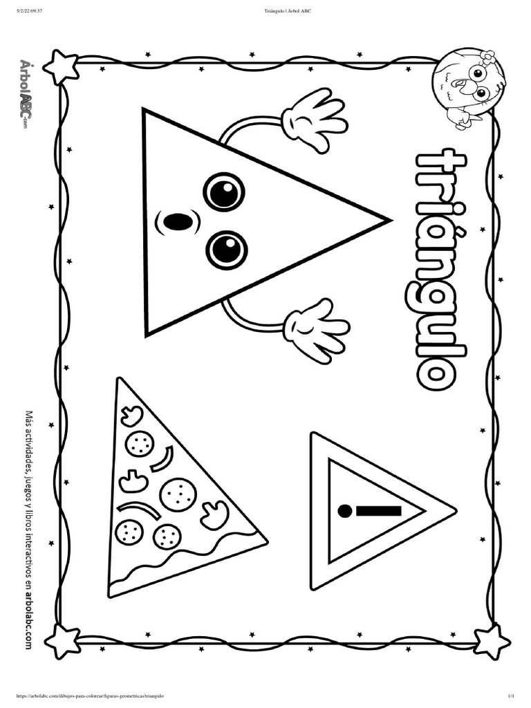 Actividades y Dibujos del Triángulo | PDF